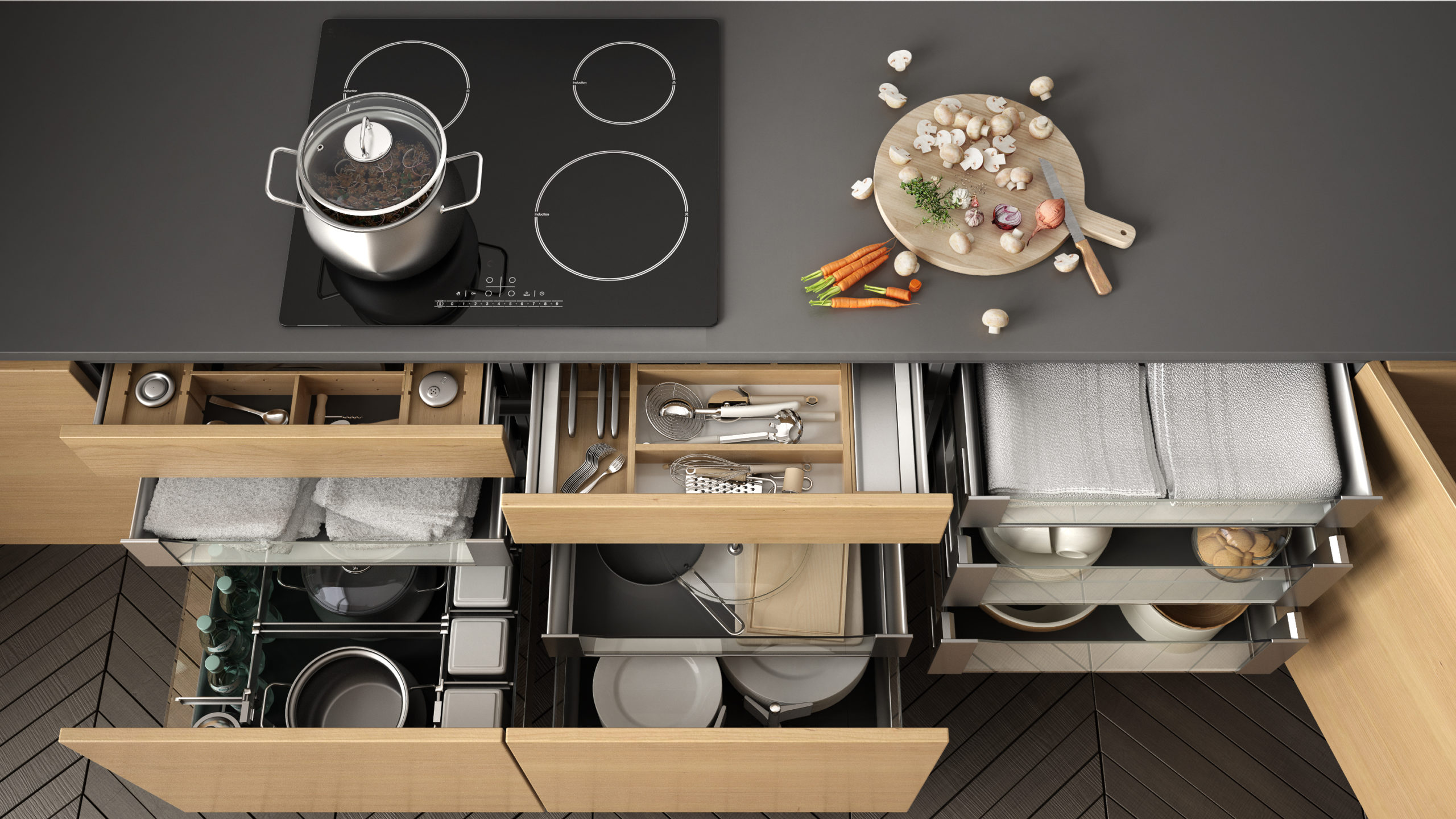 Sistemas de almacenaje para optimizar al máximo el espacio de tu cocina. –  Madeval